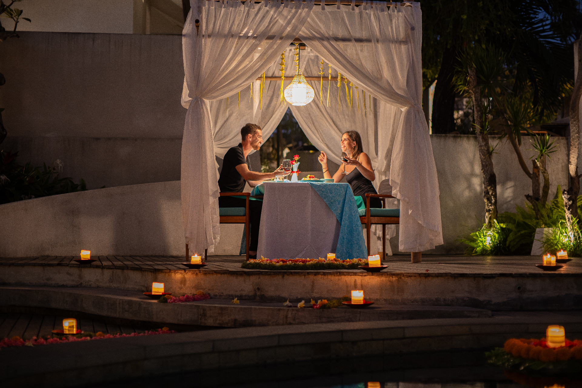 Romantic Candle Light Dinner at Ecozy Dijiwa Canggu (Couple Only)