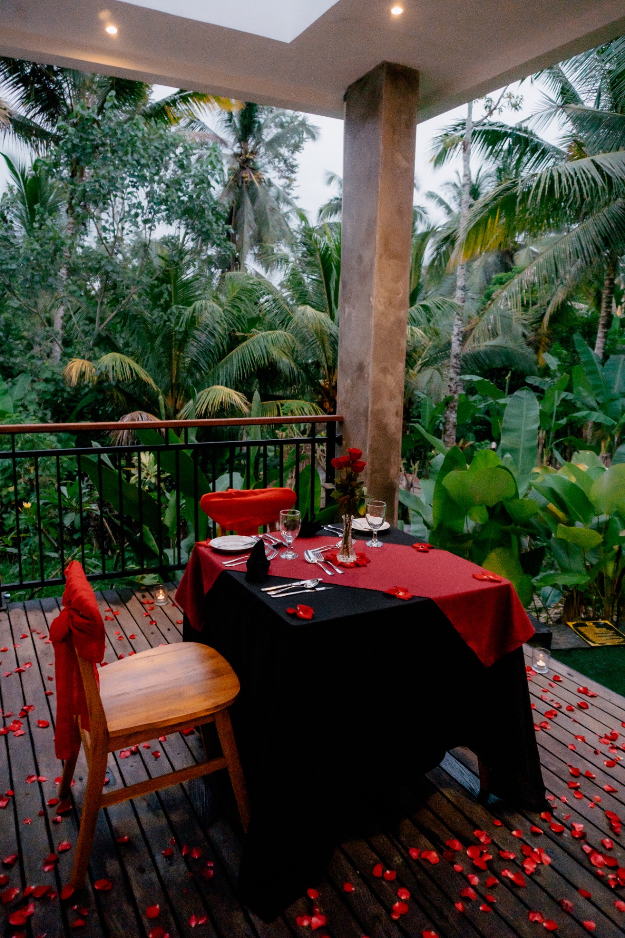 Indian Romantic Candle Light Dinner at Alankara Villa, Ubud (Couple Only)