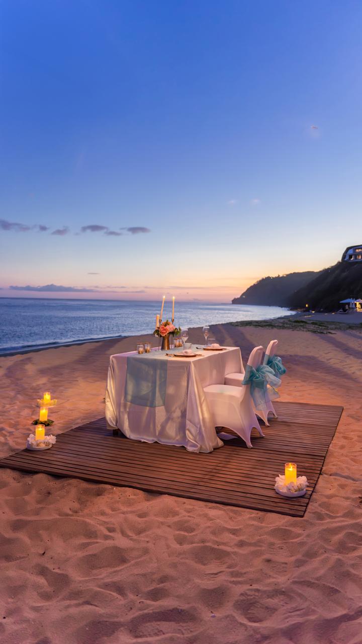 Romantic Candle Light Dinner at CANNA, Nusa Dua (Couple Only)