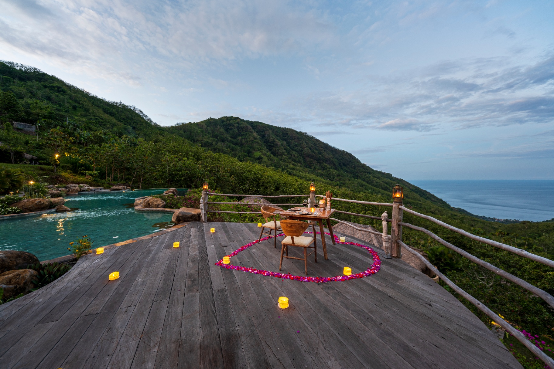 Romantic Candle Light Dinner at MATHIS Lodge, Amed (Couple Only)
