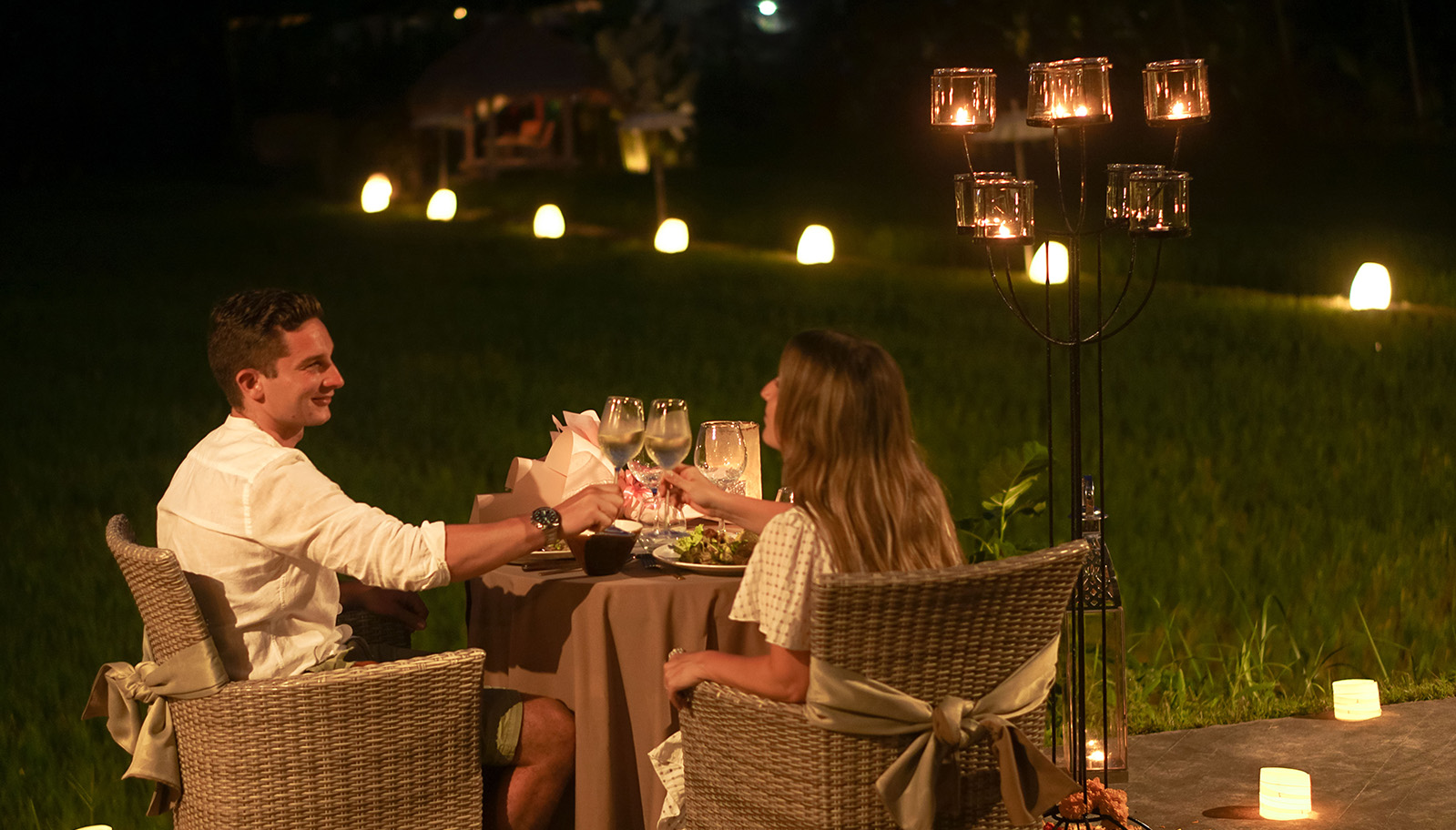 Romantic Candle Light Dinner at MATHIS Retreat Ubud (Couple Only)