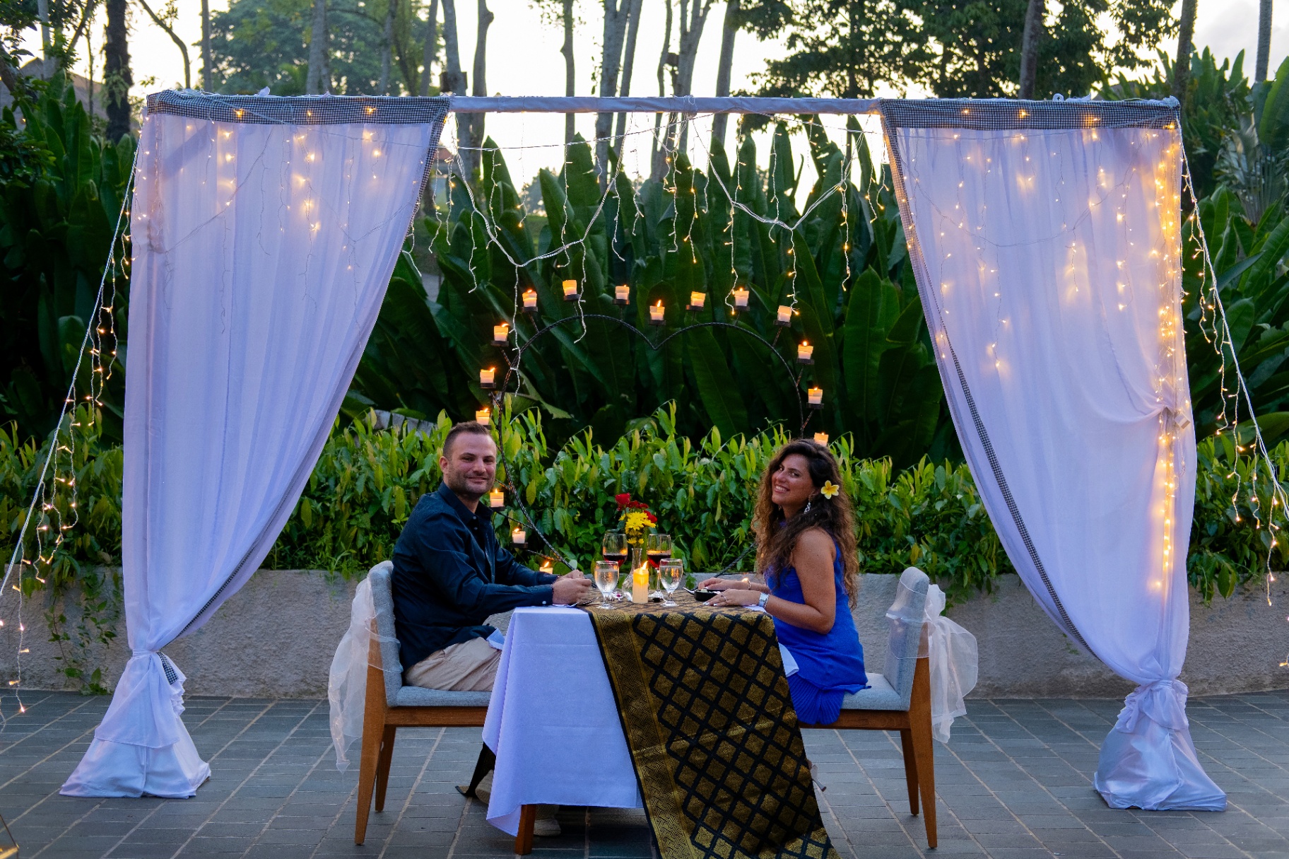 Romantic Candle Light Dinner at The Artini Dijiwa Ubud (Couple Only)