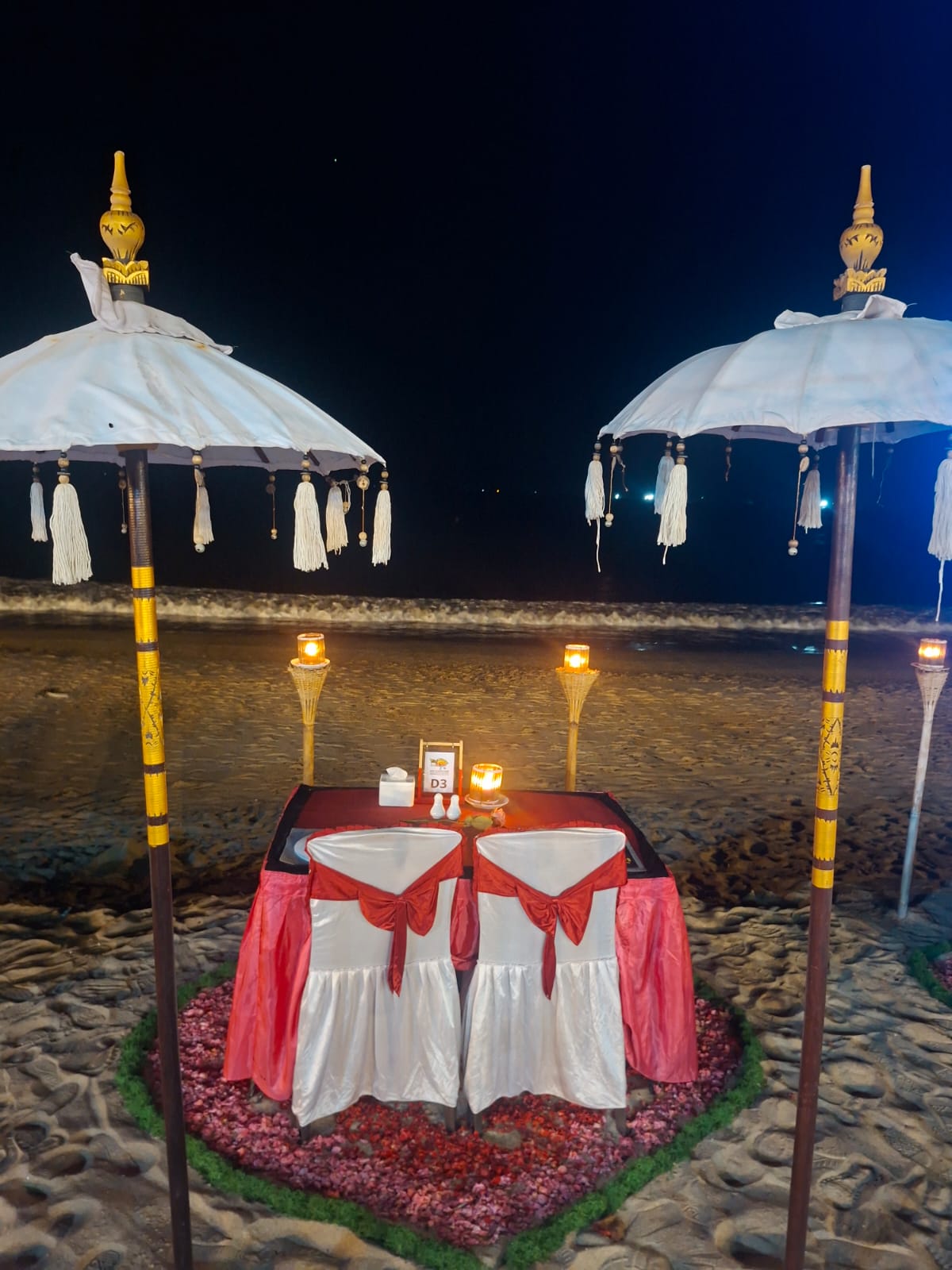 Jimbaran Romantic Indian Candle Light Dinner by Indian Talk's (Premium)