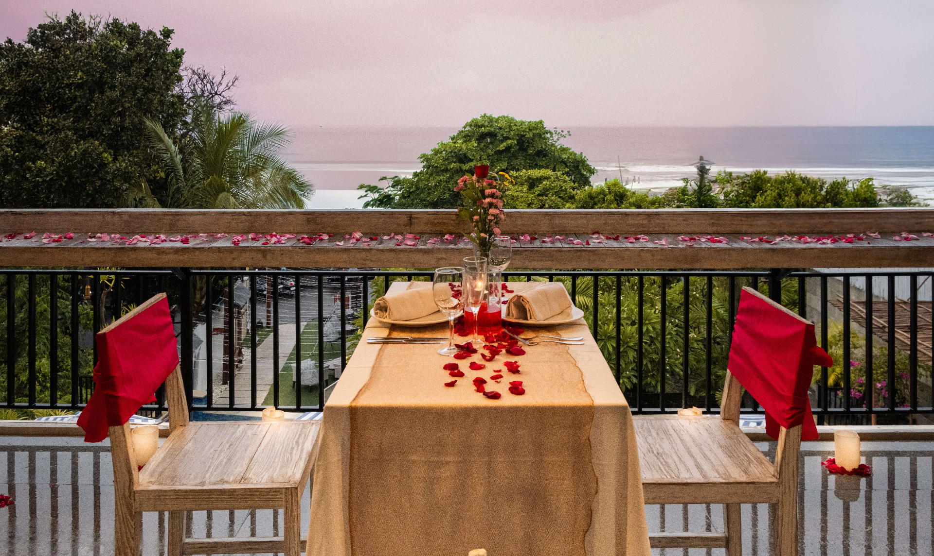 Away Bali Legian Camakila — Romantic Candle Light Dinner