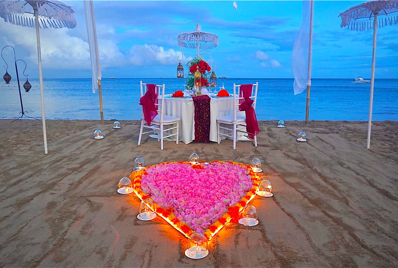 Grand Mirage Resort — Premium Indian Romantic Dinner on the Beach