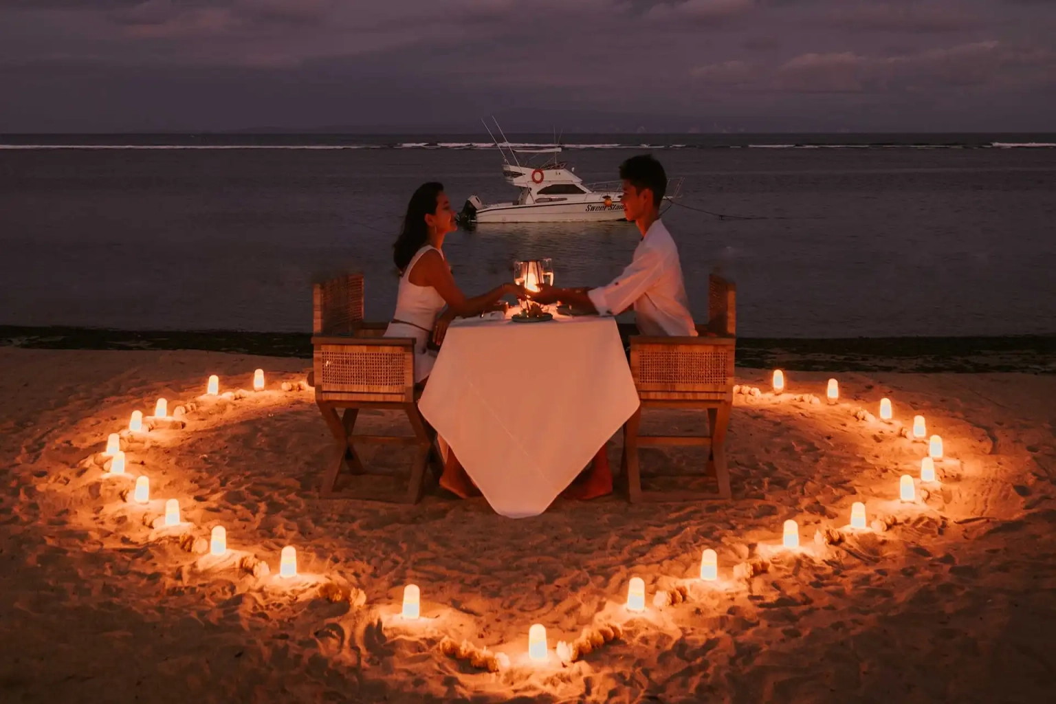 Sadara Beach Resort — Candlelight Dinner by the Sea