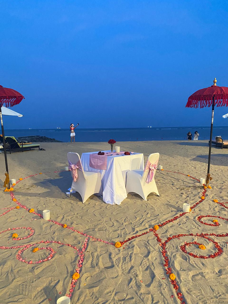 Tijili Benoa — Romantic Candle Light Dinner